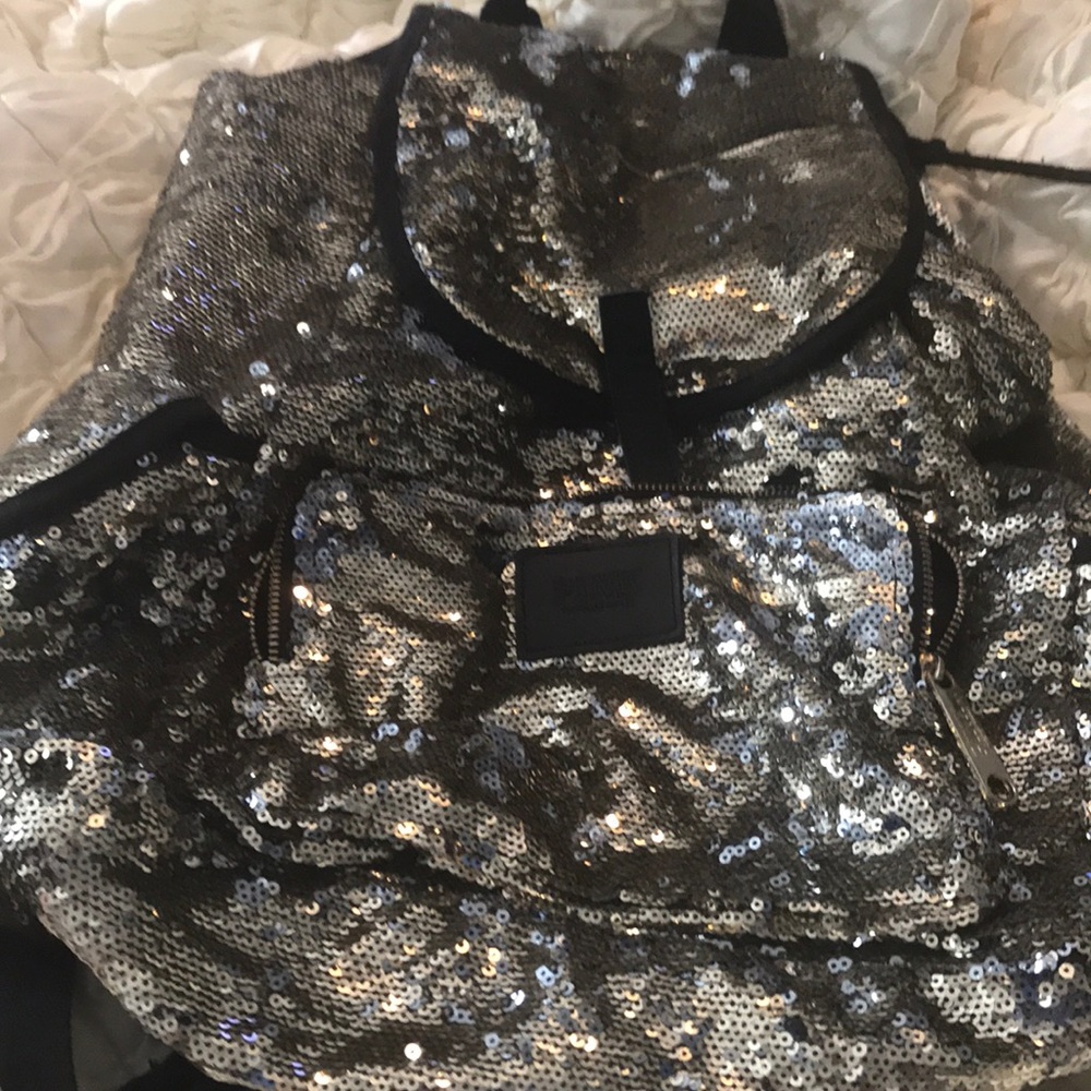 Victoria’s Secret sequin bookbag